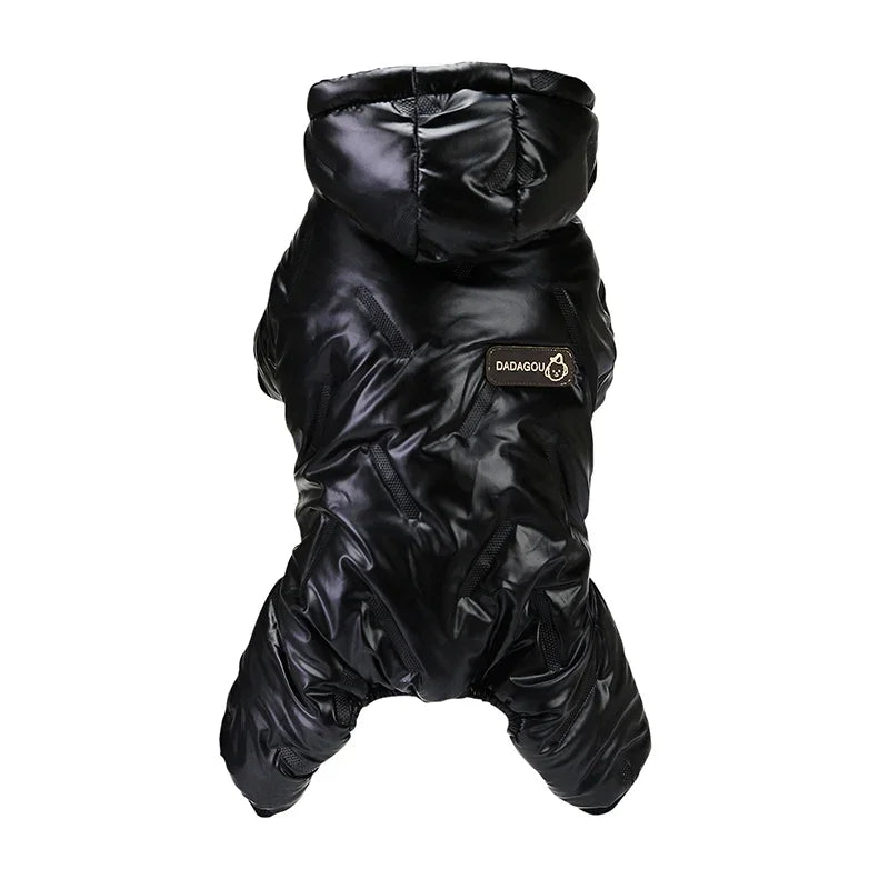 Lightweight Waterproof Dog Winter Overall – Windproof Jacket for All Dog Sizes