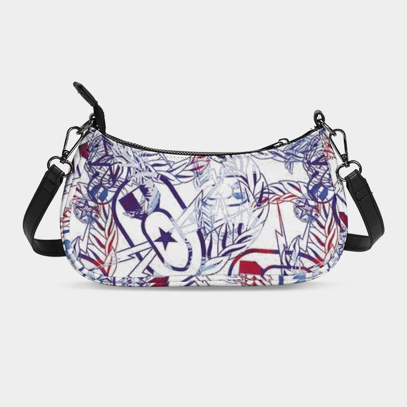 Print On Demand  - Petite Canvas Purse - "It's 5 o'clock Somewhere" (Red, White, & BOOM!)