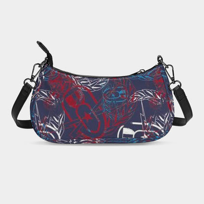 Print On Demand  - Petite Canvas Purse - "It's 5 o'clock Somewhere" (Red, White, & Blues)