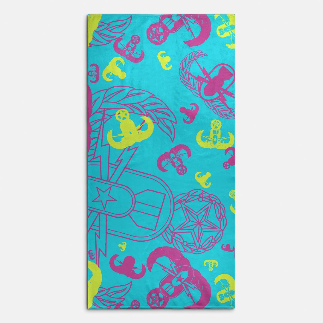 Print On Demand  - Beach Towel - "EOD Party"
