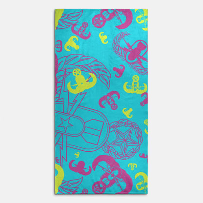 Print On Demand  - Beach Towel - "EOD Party"