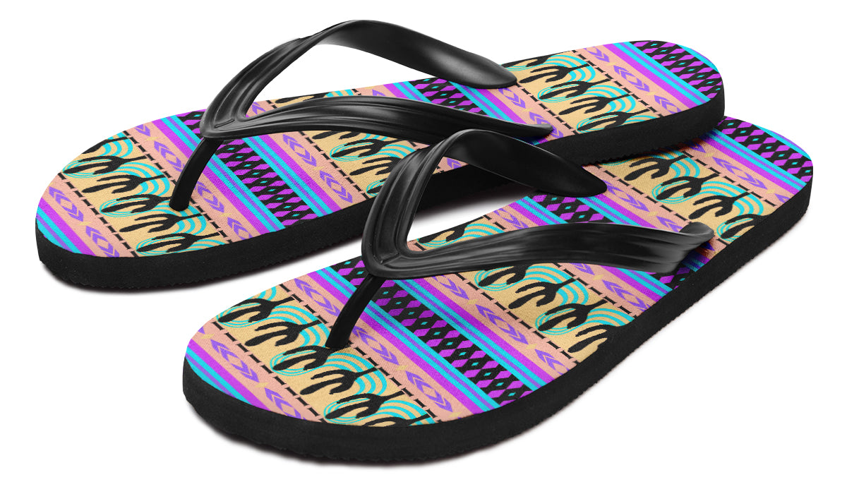 Print On Demand - Flip Flops - "Desert Oasis"