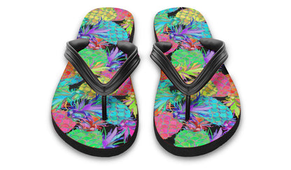 Print On Demand - Flip Flops - "How About Them Pineapples?"