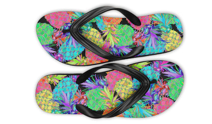 Print On Demand - Flip Flops - "How About Them Pineapples?"