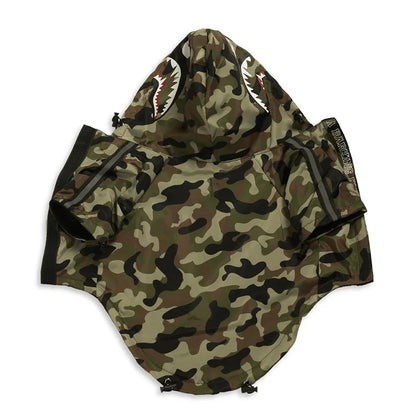 Dog Rain Hoodie Jacket