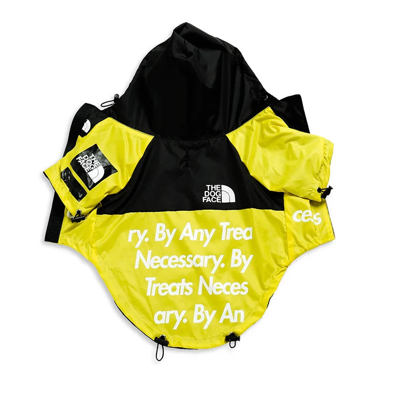 Dog Rain Hoodie Jacket