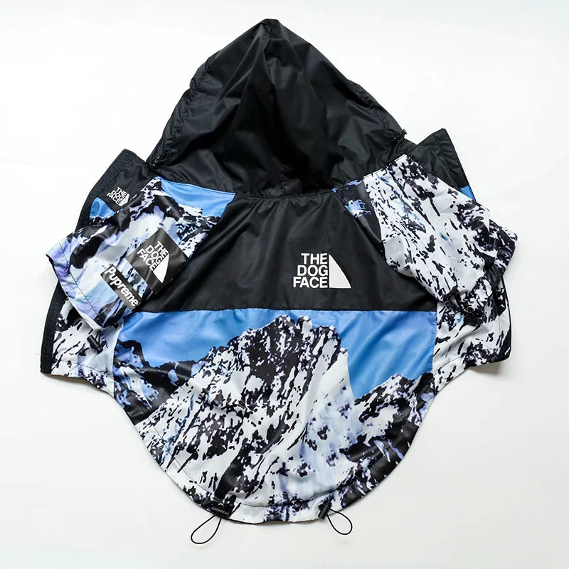 Dog Rain Hoodie Jacket