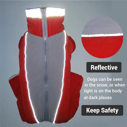 Reflective Dog Winter Jumpsuit