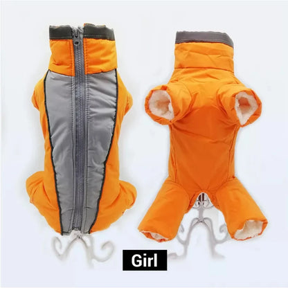 Reflective Dog Winter Jumpsuit