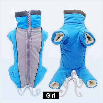 Reflective Dog Winter Jumpsuit