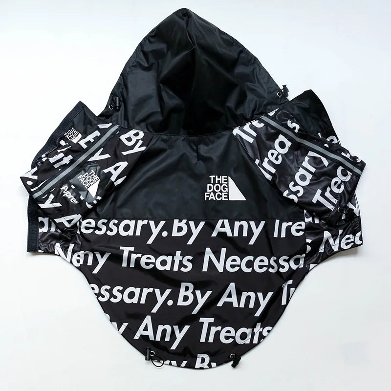 Dog Rain Hoodie Jacket