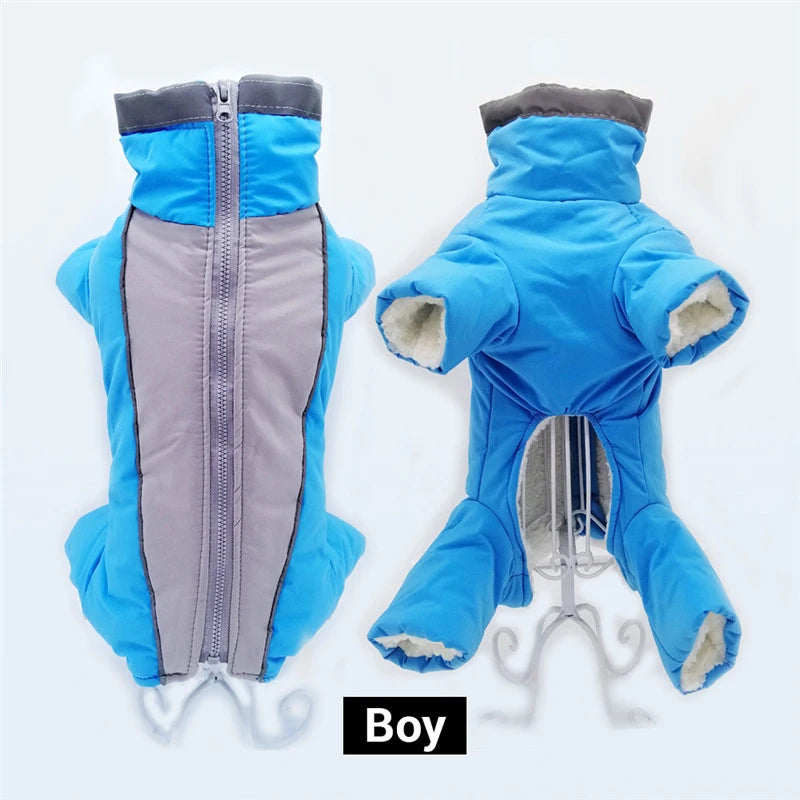 Reflective Dog Winter Jumpsuit