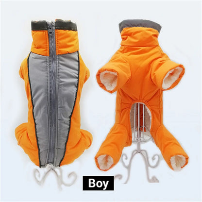Reflective Dog Winter Jumpsuit