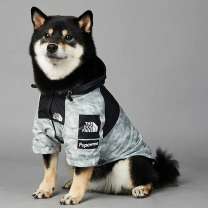 Dog Rain Hoodie Jacket