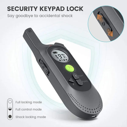 Waterproof Remote Dog Training Collar Vibration & Shock for Large Dogs