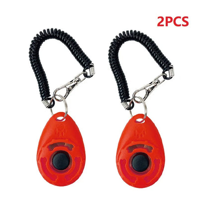 Dog Training Clicker Pet Cat Dog Click Trainer Various Style