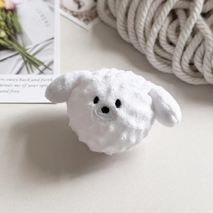 Spiked Squeaky Puppy Ball Toy for Teeth Cleaning & Interactive Play