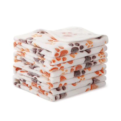 Soft Fluffy Pet Travel Blanket Mat for Cats & Dogs Warm Comfort