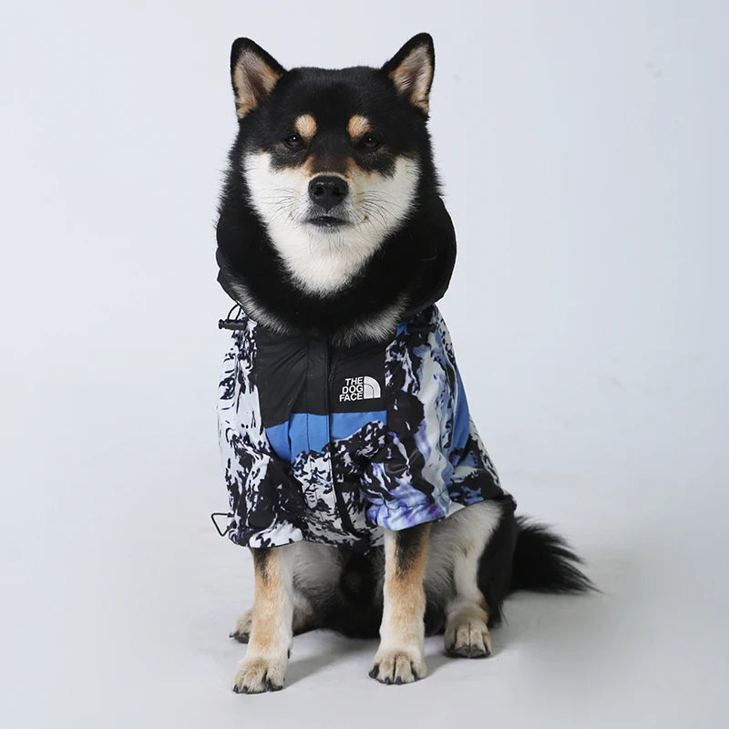 Dog Rain Hoodie Jacket