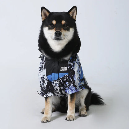 Dog Rain Hoodie Jacket