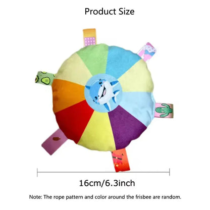 Hot Dog Plush Squeaky Dog Toy Bite-Resistant Teeth Grinding