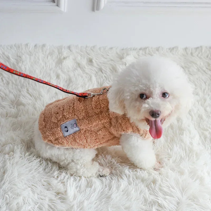 Fleece Dog Winter Sweater