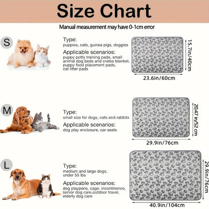 Soft Fluffy Pet Blanket with Cute Cartoon Pattern for Cats & Dogs