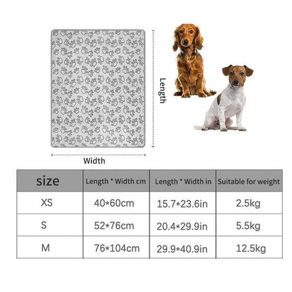 Winter Soft Dog Blanket Washable, Cat Blanket for Indoor Cats