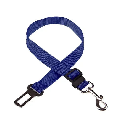 Adjustable Pet Car Seat Belt with Dog Harness Safety Lead Clip
