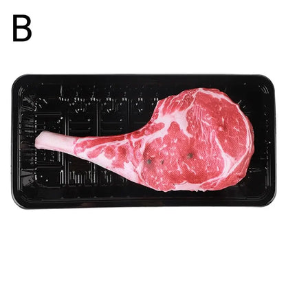 Simulation Squeaky Bone Dog Toys Steak Bite-Resistant