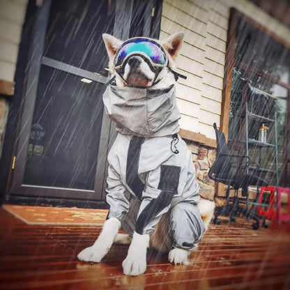 Reflective Waterproof Outdoor Dog Raincoat