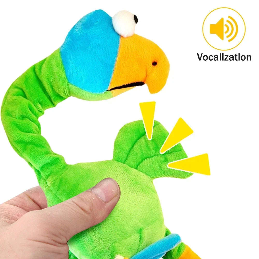 Squeaky Screaming Chicken Dog Chew Toy Bite Resistant Interactive