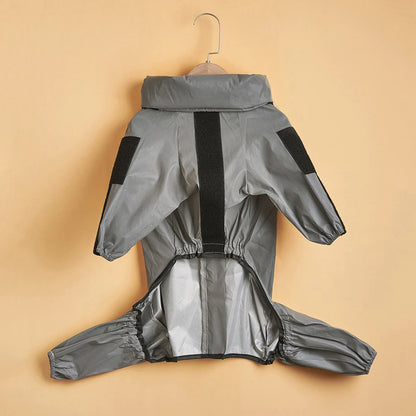 Reflective Waterproof Outdoor Dog Raincoat