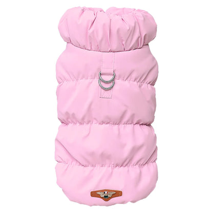 Soft Padded Winter Dog & Cat Coat Jacket for Small to Medium Pets