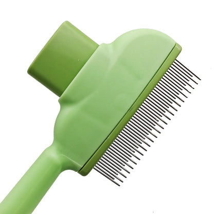 Self-Cleaning Pet Hair Remover Brush for Dogs & Cats Grooming