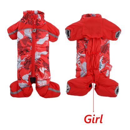 Dog Winter Overalls