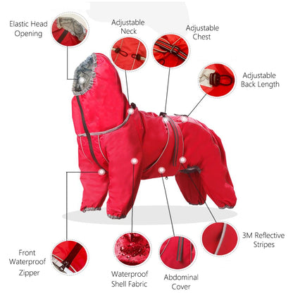 Dog Waterproof Raincoat