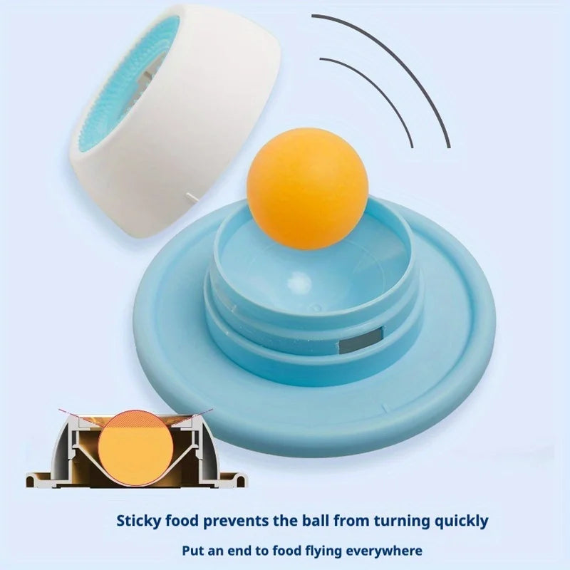 Interactive Pet Lick Mat Slow Feeder Bowl for Dogs & Cats