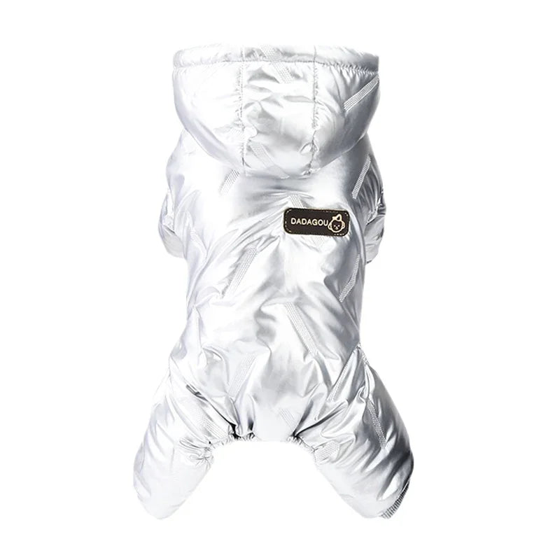 Lightweight Waterproof Dog Winter Overall – Windproof Jacket for All Dog Sizes