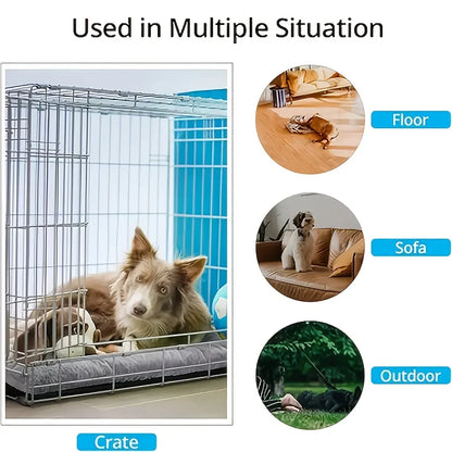 Extra Large Plush Dog Bed Sofa Thickened Soft Pet Crate Mat