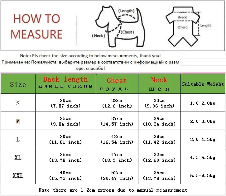 Hooded Dog Winter Jumpsuit