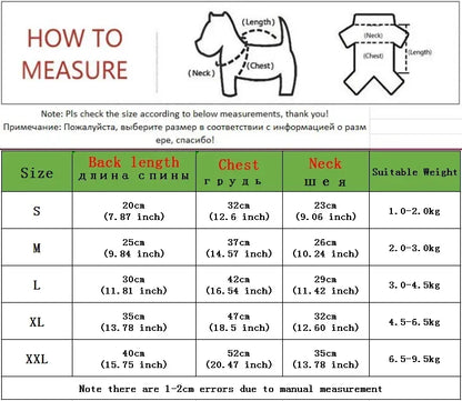 Hooded Dog Winter Jumpsuit