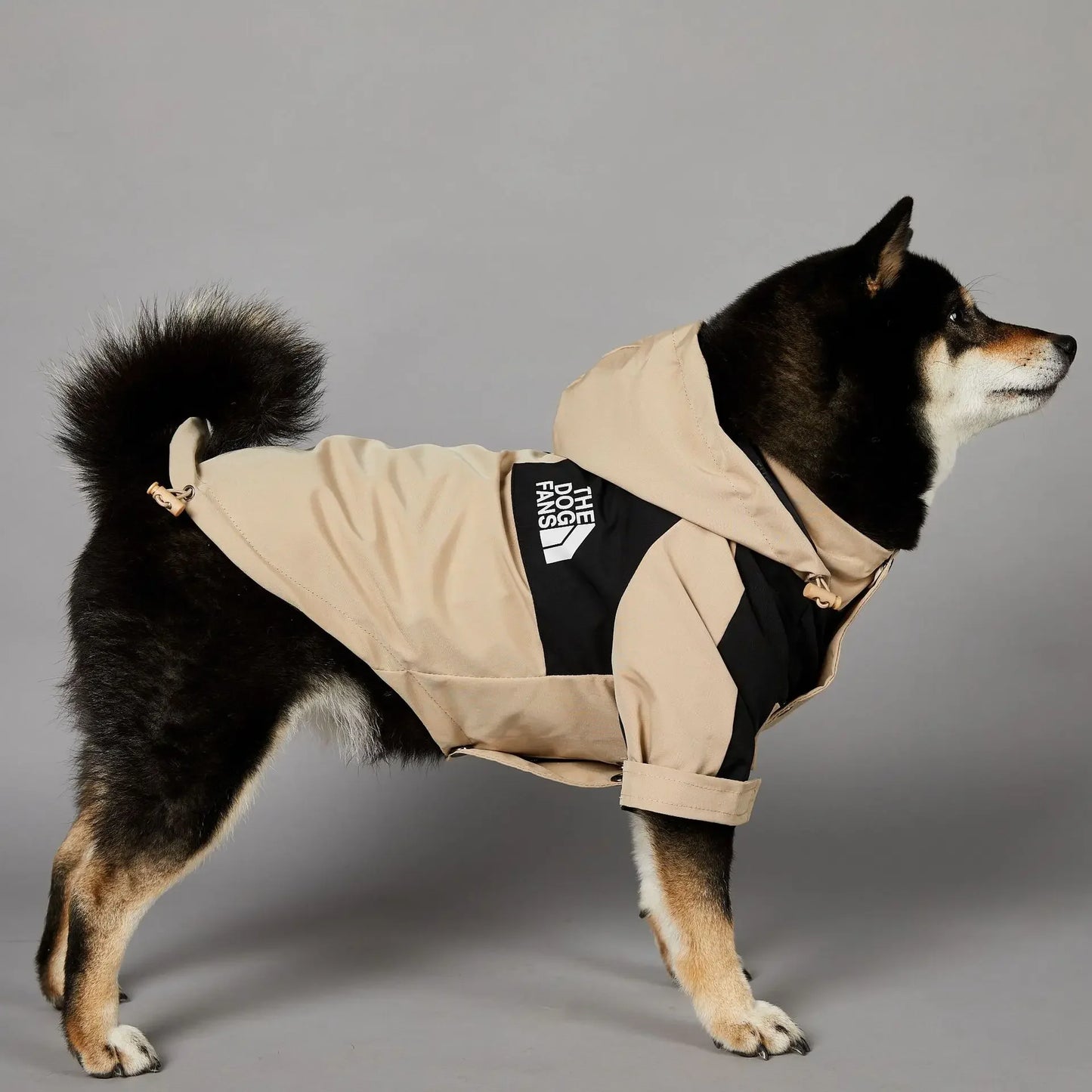 Dog Windbreaker Raincoat Hoodie – Lightweight Jacket for Small & Large Dogs