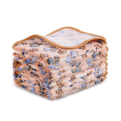 Soft Fluffy Pet Travel Blanket Mat for Cats & Dogs Warm Comfort