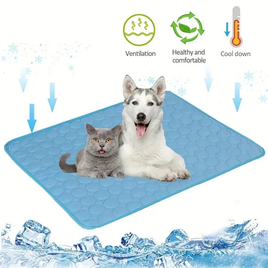 Extra Large Dog Cooling Mat Summer Pet Cold Bed for Dogs & Cats