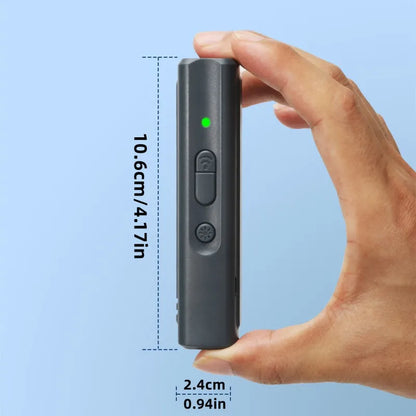 USB Rechargeable Ultrasonic Dog Repeller Anti‑Barking Trainer with LED