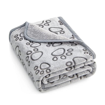 Winter Soft Dog Blanket Washable, Cat Blanket for Indoor Cats