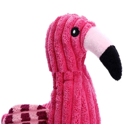 Flamingo Pet Toy Bite-Resistant Interactive Toy for Cats & Dogs