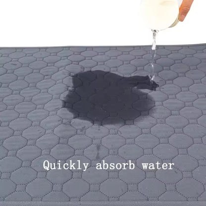 Reusable Washable Winter Dog Pee Pad Waterproof Absorbent Training Mat