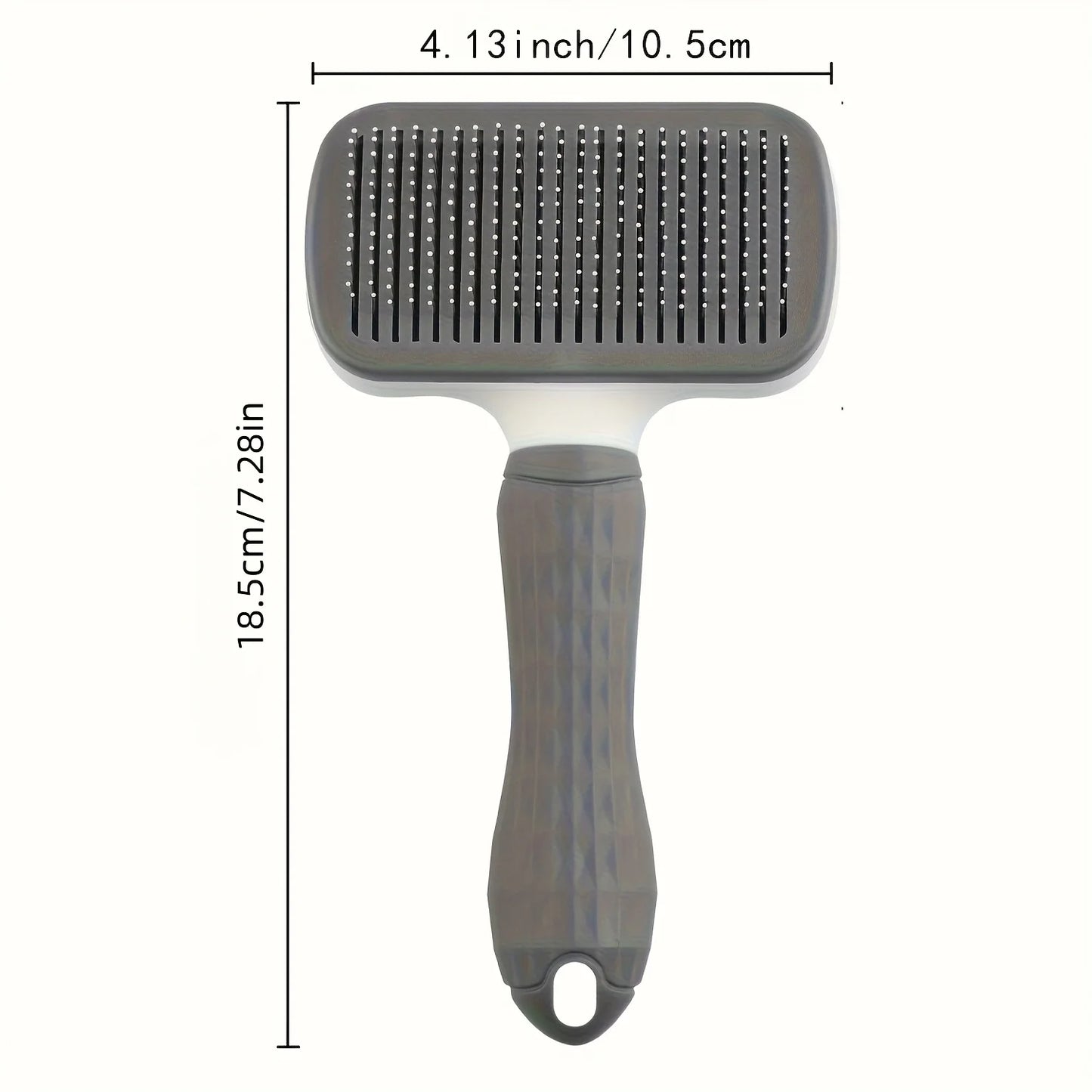 Self-Cleaning Pet Grooming Brush Slicker Comb for Dogs & Cats